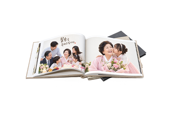 여름 연수원 회사 단체 사진으로 만든 프로포토북 예시