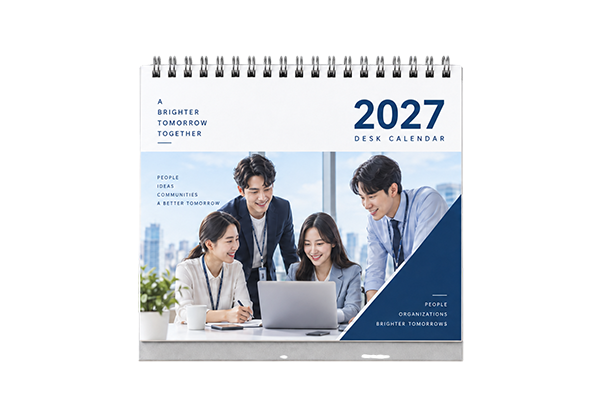 2027 탁상달력 이미지