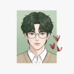 증명사진 스티커